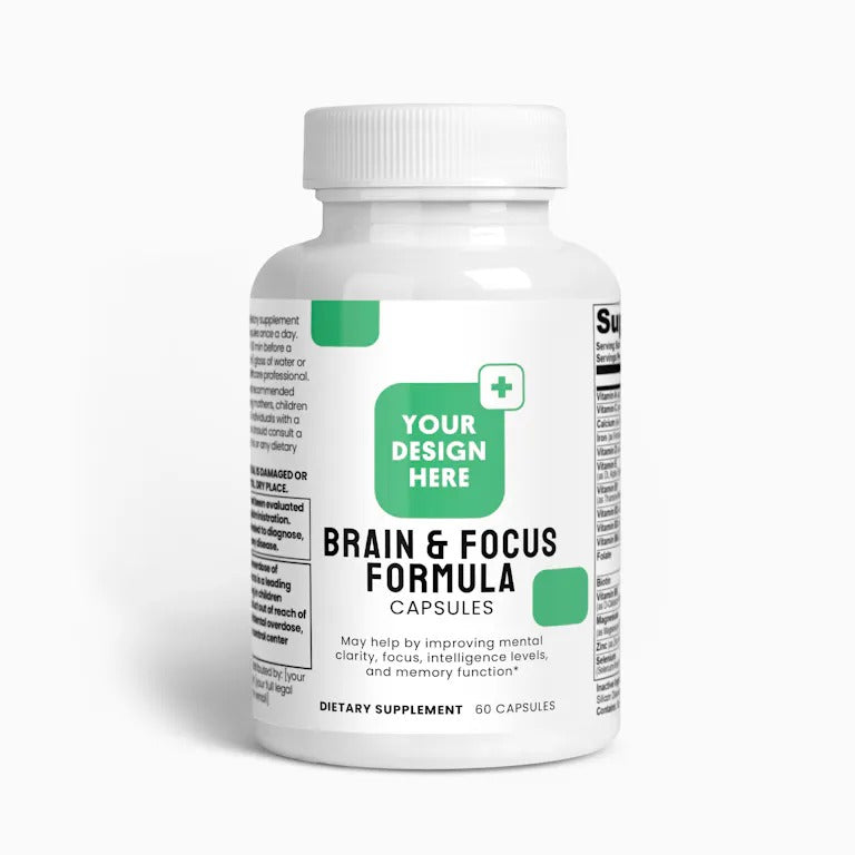 Brain & focus formula capsules